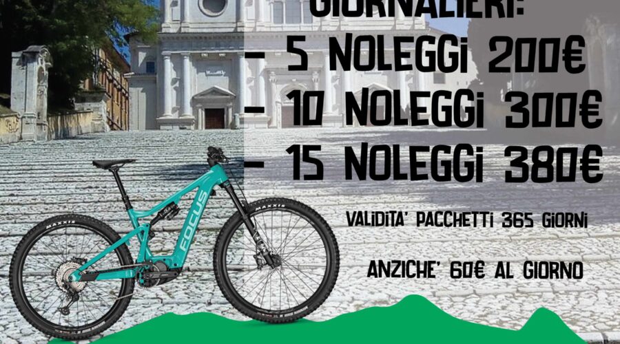 Pacchetti annuali noleggio e-bike